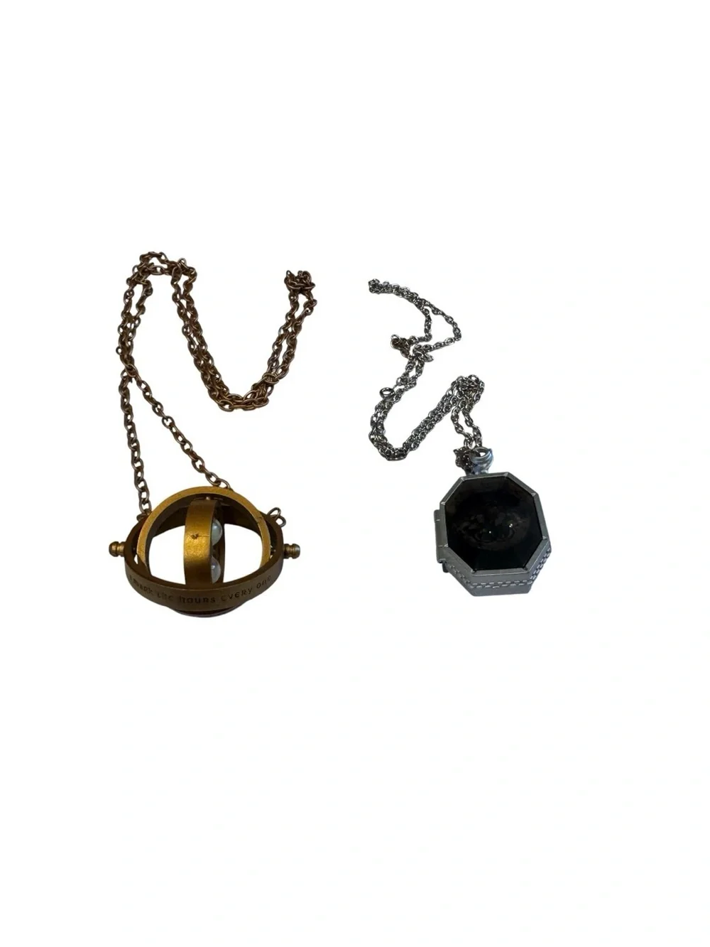 Harry Potter Time Turner and Slytherin’s Locket Horcrux Costume Jewelry